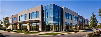 Commercial real estate building